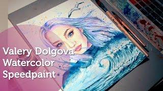 VALERY DOLGOVA Watercolor SpeedPaint