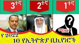 Top 10 Richest Person in Ethiopia 2022 | KB ኬቢ