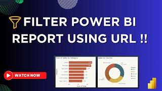 Filter Power BI Reports Using URL | Query String Parameters | Dynamic URL | MiTutorials