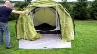 Quechua XXL IIII '2 seconds'  real life instructions, tent packing away..