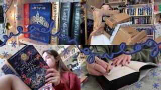 READING VLOG | two amazing fantasy reads and some book acquiring