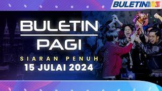 Selangor Red Giants Pasukan Malaysia Pertama Juara Dunia MSC MLBB | Buletin Pagi, 15 Julai 2024