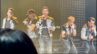 NKOTB Mixtape Tour SUMMERTIME Raleigh NC 7/22 2022 Front Row | SWEETHAUTE