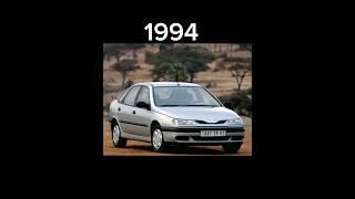 Evolution Of Renault Laguna (1994-2023) #evolution #renault #laguna #cars #shorts