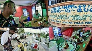 Oyster Man Nils Bar Then The Original Bar B Que Debe