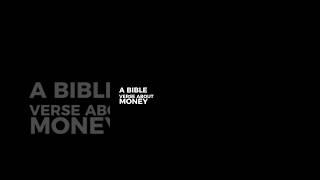 A Bible Verse About Money. Part2 #shorts #viral #money