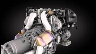 Bentley Continental V8 Engine Animation