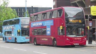 Buses Trains & Trams around Birmingham & West Midlands | August 2024