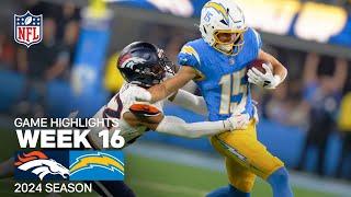 Denver Broncos vs. Los Angeles Chargers Game Highlights | NFL 2024 Season Week 16