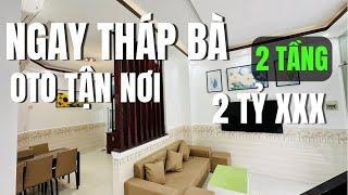 Nhà Phố Nha Trang | 2 Tầng Độc Lập Ngay Khu Du Lịch Tháp Bà chỉ Dưới 3tỷ Oto Tận Nơi