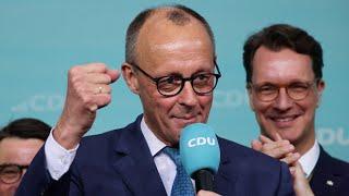 Conservatives come out ‘massively on top’ in German elections