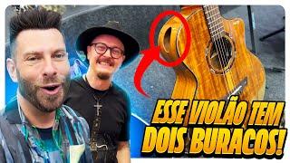 O QUE É ESSE FURO NO VIOLÃO QUE A TAGIMA LANÇOU?!