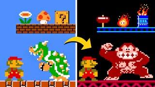 What if Super Mario Bros. was in Donkey Kong Kingdom?!