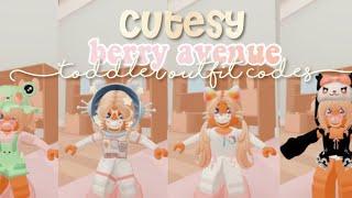 Toddler Berry Avenue Outfit Codes (animals, cute, sanrio, outfits)   | bunniory ౨ৎ