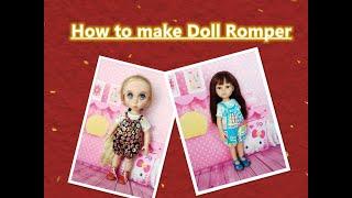 Making Doll Romper | Disney Animator Doll & Paola Reina Doll