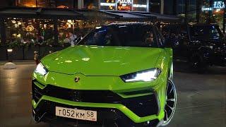 Supercars in Moscow (Day/Night) - Urus, SLS AMG Black Series, Mclaren 720s, G-class Brabus & More