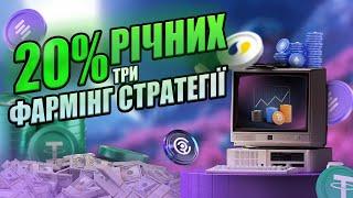 Пасивний дохід з крипти: 20% річних на USDT, ETH та BTC