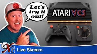 Atari VCS Game Console: Let's Try It Out! - GenXGrownUp Live