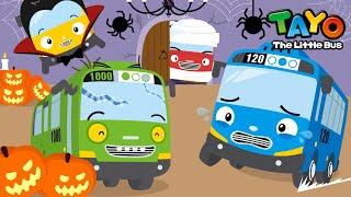 Haunted House and Scary Halloween Bus l Halloween Songs l Boo! Trick or Treat l Tayo the Little Bus