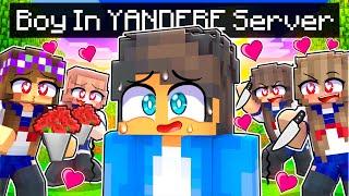 ONE BOY in a YANDERE ONLY Server!