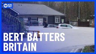 Storm Bert Hammers Large Parts Of The UK, Forcing Evacuations | 10 News First