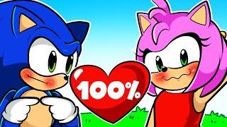 Sonic e Amy fazem o TESTE DO AMOR