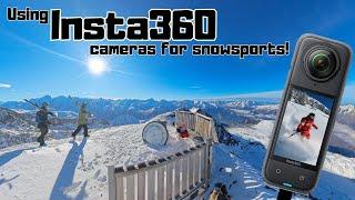 Using Insta360 X4 for snowsports- what you need to carry! #insta360x4