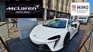 Milan:  McLaren Artura | MIMO 2022 | Milano