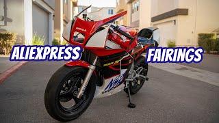 Motorcycle Fairings from AliExpress on My 2004 Honda NSR50