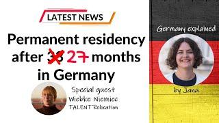 Permanent Residency: Reduced waiting period for IT specialists and EU Blue Card #HalloGermany