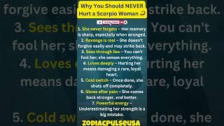 Why you Should never hurt a Scorpion Women  #shorts