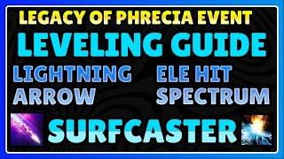 [POE] Shadow Leveling Guide Lightning Arrow Surfcaster | Path of Exile Legacy of Phrecia event