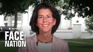 Commerce Secretary Gina Raimondo on Biden's future, VP candidacy and more