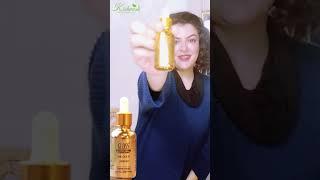 24K Gold Serum | New Launch | Kishmish Organic Skincare | Mariam Omer Farooq | #shorts