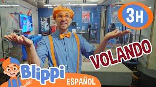 Vamos a volar con Blippi| Blippi Español | Videos educativos para niños | Aprende y Juega