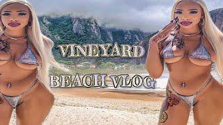 First Time Going To Vineyard Beach  ️ | Beach Vlog And BTS Of Bikini Photoshoot 