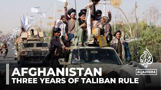 Taliban marks three years since return to power in Afghanistan