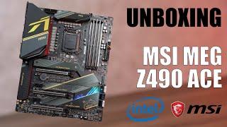 UNBOXING MSI MEG Z490 ACE : UNE BONNE CARTE MÈRE GAMER ?