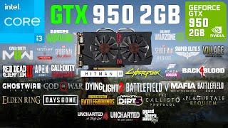 GTX 950 2GB Test in 30 Games in 2023