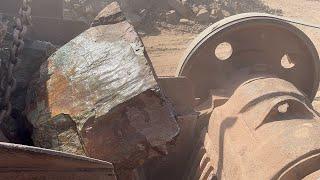 "Big Rock Crusher Machine: A Giant in Action"Big Rock Crushing: A Powerful Process" video#123