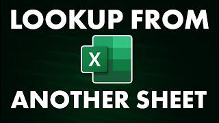 EXCEL VLOOKUP - How to LOOKUP DATA from Another SHEET!