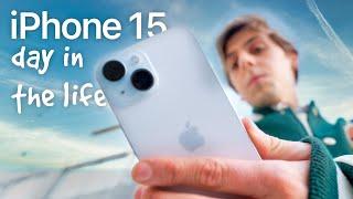 iPhone 15 - Real Day In The Life (Battery, Camera, USB-C)