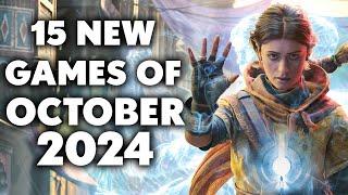 15 NEW Games of October 2024 You Need To Look Forward To [PS5, XBOX SERIES X | S, PC, SWITCH]