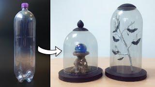 Turn plastic bottles into bell jars!