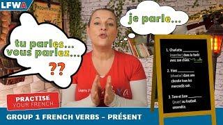 Practise your French Group 1 "ER" Verbs - PRÉSENT