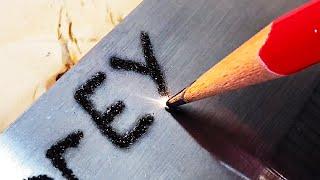 THIS Simple Method to Draw on Metal Will Amaze You!! Awesome