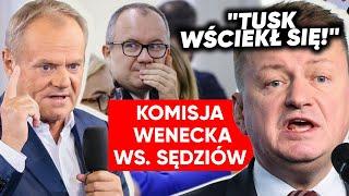 "Tusk wściekł się". Komisja Wenecka ws. polskich sędziów. Bogucki: Potwierdziła patologię tej władzy