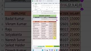 #excelformula #vlookup  How to Use the Advanced VLOOKUP Formula in Microsoft? | #raghavxlprime2_0
