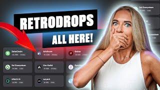 Where to find the retrodrops. Guild Overview. Earnings on testnets and retrodrops