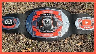 TrophySmack Custom Wrestling Title Belt Review